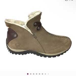 SOREL LEATHER WATERPROOF NICOLET THINSULATE WINTER BOOTS 7.5-8
